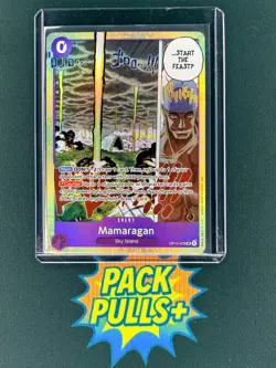 (4x) Mamaragan SR Play Set OP15-078 Adventure on Kami's Island One Piece CCG - Image 4