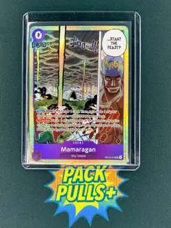 (4x) Mamaragan SR Play Set OP15-078 Adventure on Kami's Island One Piece CCG - Image 5