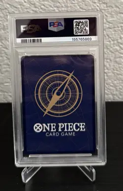 2025 One Piece OP10-Royal Blood Monkey D. Luffy #111 Alt Art PSA 10 - Image 2
