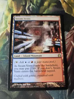 Steam Vents Return to Ravnica LP MTG Magic The Gathering - Image 2