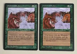 10x Grun Common MTG - Renaissance deutsch ©1995 NM/Ex zB Schlangengift,Sandsturm - Image 2