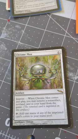 1x Chrome Mox Mirrodin Regular MTG Card Magic: The Gathering MP 152 / 306 - Image 1