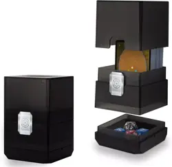 Heavy Duty MTG Deck Card Box with Dice Storage 100+ Deck Case Boulder Perfe - Image 1