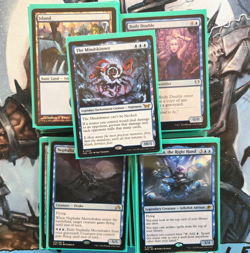MTG Commander EDH Deck The Mindskinner 100 Magic Cards Custom Deck Blue Mill - Image 1