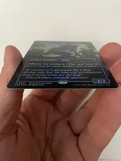 Frogmite (0061) *FOIL* BORDERLESS Special Guest SPG MTG NM/MT BLB Combined Ship - Image 3