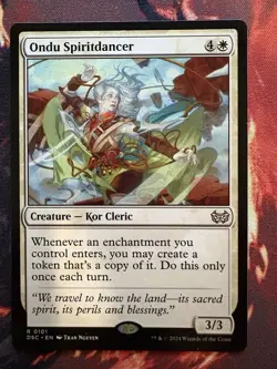 Ondu Spiritdancer Commander: Duskmourn: House of Horror Regular - Image 1