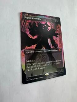 SUPER SHREDDER 2026 MAGIC TMNT MYTHIC RARE BORDERLESS FOIL #0217 - Image 3