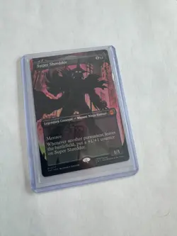 SUPER SHREDDER 2026 MAGIC TMNT MYTHIC RARE BORDERLESS FOIL #0217 - Image 5
