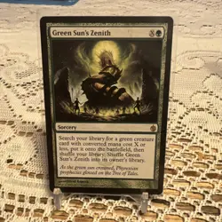 Wizards Green Sun's Zenith Mirrodin Besieged Rare Green Sorcery Regular x2 - Image 1