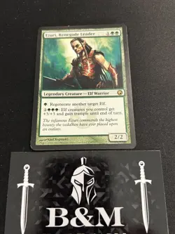 Magic the Gathering - Ezuri, Renegade Leader - LP - Scars Rare Green - Image 1