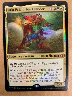 MTG 1x FOIL Atla Palani, Nest Tender 38 Commander 2019 Magic the Gathering x1 NM - Image 1