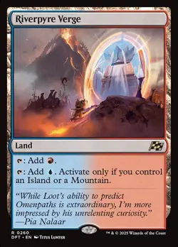 [MTG] Riverpyre Verge (0260) (DFT) NM - Image 1