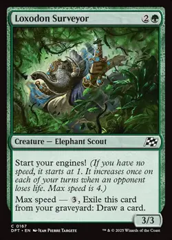 [MTG] Loxodon Surveyor (Foil) (0167) (DFT) NM - Image 1
