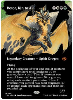 Betor Kin to All, Tarkir: Dragonstorm Regular NM, Magic the Gathering - Image 1