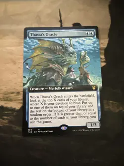 1x Thassa's Oracle Extended Art NM - THB EDH MTG Magic x1 - Image 1