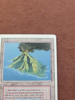 Volcanic Island Revised Dual Land - NM/LP Magic the Gathering 1994 #4799 - Image 4
