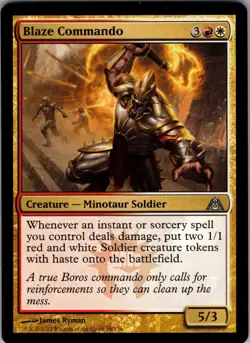 Blaze Commando 56 - Dragon's Maze NM - Magic: The Gathering TCG - Image 1