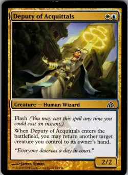 Deputy of Acquittals 65 - Dragon's Maze NM - Magic: The Gathering TCG - Image 1