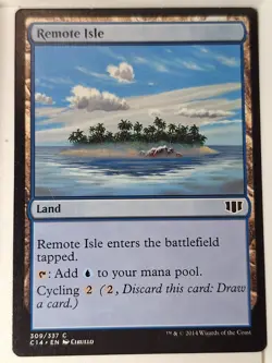 Remote Isle - Commander: 2014 - Magic the Gathering MTG Nice! - Image 1