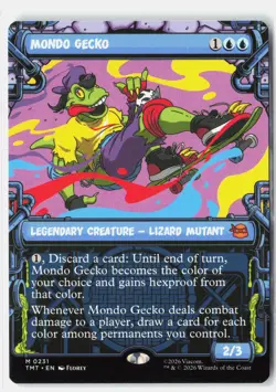 Mondo Gecko (Showcase) M Teenage Mutant Ninja Turtles 231 NM - Image 1