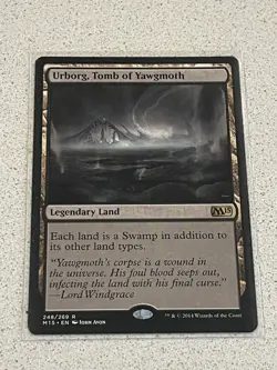 Urborg, Tomb of Yawgmoth MTG Core Set 2015 (M15) Regular NM Legendary Land 248 - Image 1