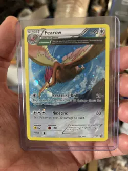 Pokemon Fearow XY57 XY Promo Δ Evolution Holo Card 90 HP Repeating Drill - Image 1