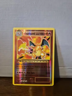 2016 Pokemon XY Evolutions Reverse Holo Charizard 11/108 LP - Image 1