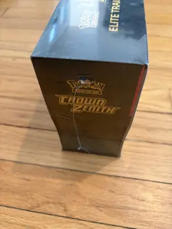Pokemon TCG Crown Zenith ETB Elite Trainer Box Sealed - Image 5