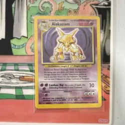 Pokemon TCG Alakazam Holo Rare 80 HP Base Set 1/102 1999 Wizards of the Coast - Image 4
