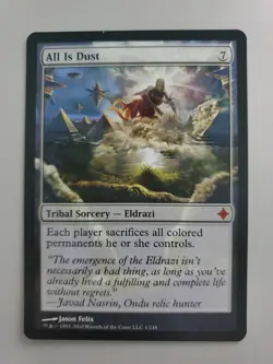 MTG All Is Dust Rise of the Eldrazi Regular Mythic - Image 1