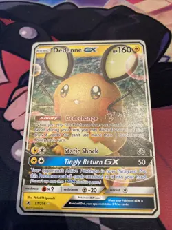 Pokemon 2019 Dedenne GX #57/214 Haruki Miyamoto World Championship Decks WCD NM - Image 1