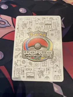 Pokemon 2019 Dedenne GX #57/214 Haruki Miyamoto World Championship Decks WCD NM - Image 2