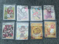 Pokemon trainer card lot from evo skies and darkness ablaze 8 card lot NM - Image 1