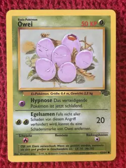 Pokemon EXEGGCUTE (OWEI) 52/64 Jungle - LP/MP - GERMAN - Image 1