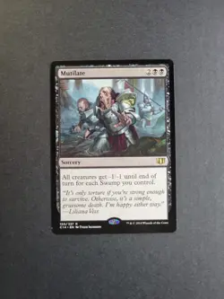 Mutilate Magic The Gathering Core Set 2014 Regular Rare NM - Image 2