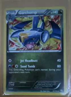 Pokemon Garchomp Rare Dragons Exalted HOLO 91/124 Stage 2 140HP Regular - Image 1