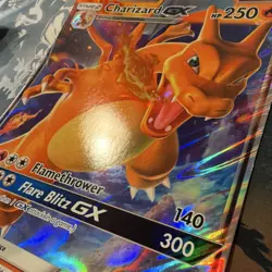 Pokemon Charizard GX Jumbo Card Promo Holo 280 HP English - Image 2