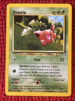 Hoppip 61/111 Regular Common LP | Pokemon Neo Genesis - Image 1