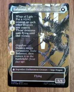 MTG Dion, Bahamut's Dominant (Borderless) (Surge Foil) Final Fantasy Foil - Image 2