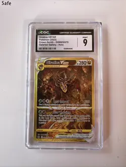 Pokemon Giratina VSTAR Crown Zenith GG69/70 CGC 9 - Image 1