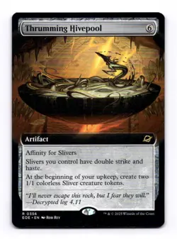 Thrumming Hivepool (Extended Art) R Edge of Eternities 356 NM - Image 1