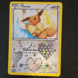 The Pokemon Company Eevee RC14/RC25 Legendary Treasures Holo 60 HP TCG - Image 1
