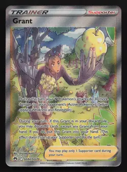 Grant GG62/GG70 Ultra Rare Crown Zenith Galarian Gallery Pokemon Card - Image 1
