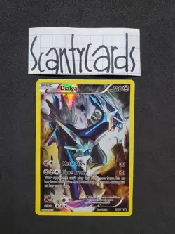 MP pokemon xy black star promo full art dialga xy77 - Image 2