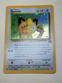 Pokemon Holo WoTC Promo #10/53 Meowth - Image 1
