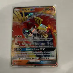 Pokemon Ho-Oh GX SM57 Sun & Moon Promo Holofoil GX Card English 190 HP - Image 1