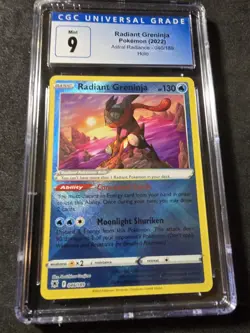 Radiant Greninja #46 Pokemon(2022) Astral Radiance CGC Mint 9 !💎!💎! - Image 2
