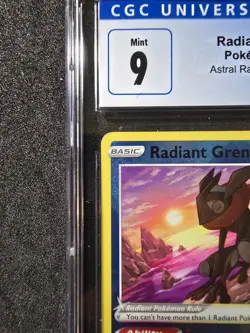 Radiant Greninja #46 Pokemon(2022) Astral Radiance CGC Mint 9 !💎!💎! - Image 4