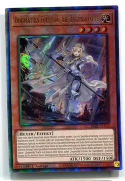 Yu-Gi-Oh! Dogmatika Ecclesia die Tugendhafte Ultimate RA01-DE020 - Image 1
