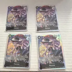 One Piece Card Game EB01-048 Perona Blocker Regular Holo Cards Lot English 4 - Image 1